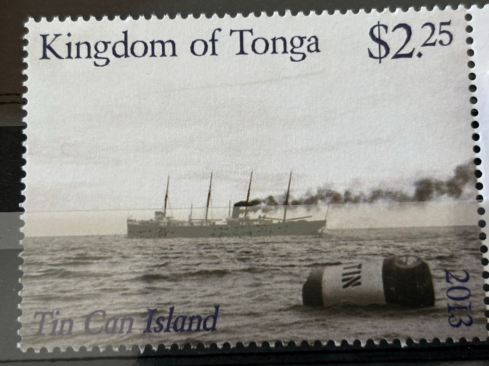 Schepen, Tonga 2013, Postzegels en Munten, Ophalen of Verzenden, Postfris, Overige thema's
