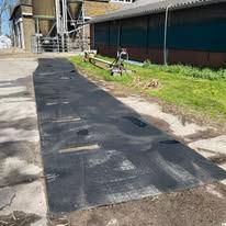noppenmatras rubber 12-13 meter, Zakelijke goederen, Agrarisch | Werktuigen, Ophalen, Veehouderij, Stalinrichting