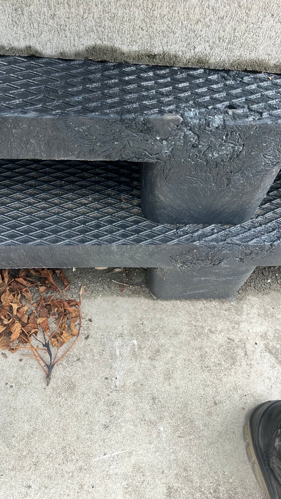 Kunststof Pallet, Auto-onderdelen, Ophalen, Gebruikt