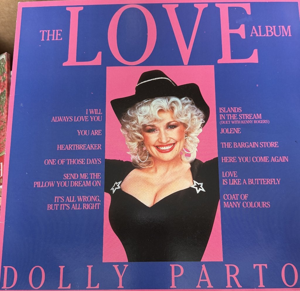 Dolly Parton The love album  LP, Verzenden, Zo goed als nieuw, 12 inch, LP