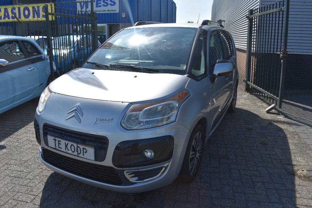 Citroën C3 Picasso 1.6 VTI 2009 Grijs  NIEUWE APK AIRCO, Auto's, Citroën, Voorwielaandrijving, 4 cilinders, Bedrijf, Handgeschakeld