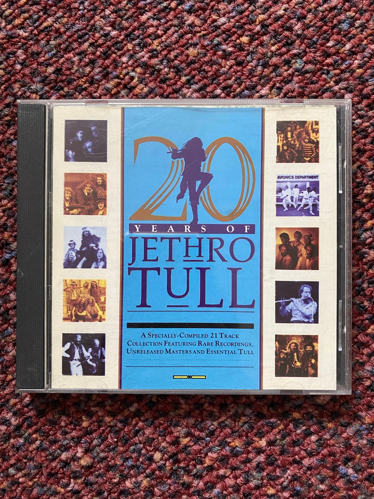 Jethro Tull - 20 Years of Jethro Tull CD (21 tracks), Ophalen, Gebruikt, Progressive Rock, Verzamelalbum