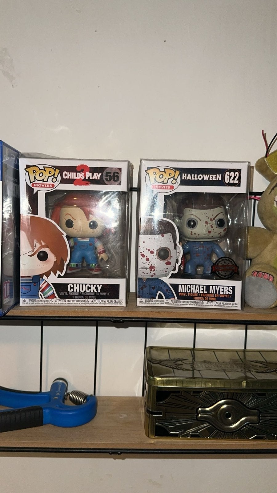 Funko Pop! Chucky & Michael Myers (Child's Play & Halloween), Kinderen en Baby's, Speelgoed | Actiefiguren, Ophalen of Verzenden