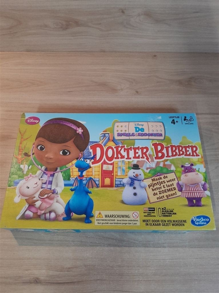 dokter bibber - de speelgoed dokter - s6192, Verzenden, Zo goed als nieuw