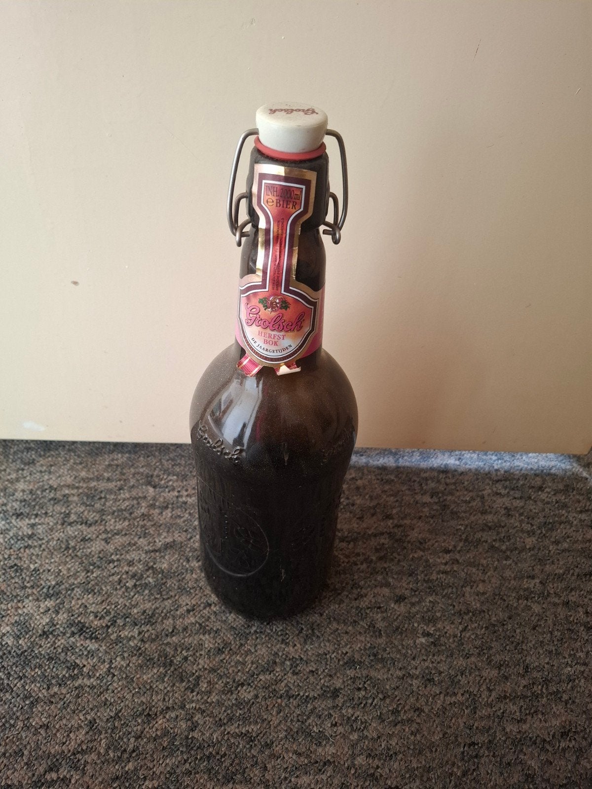 mooie grote Grolsch fles leeg, Ophalen, Flesje(s), Grolsch