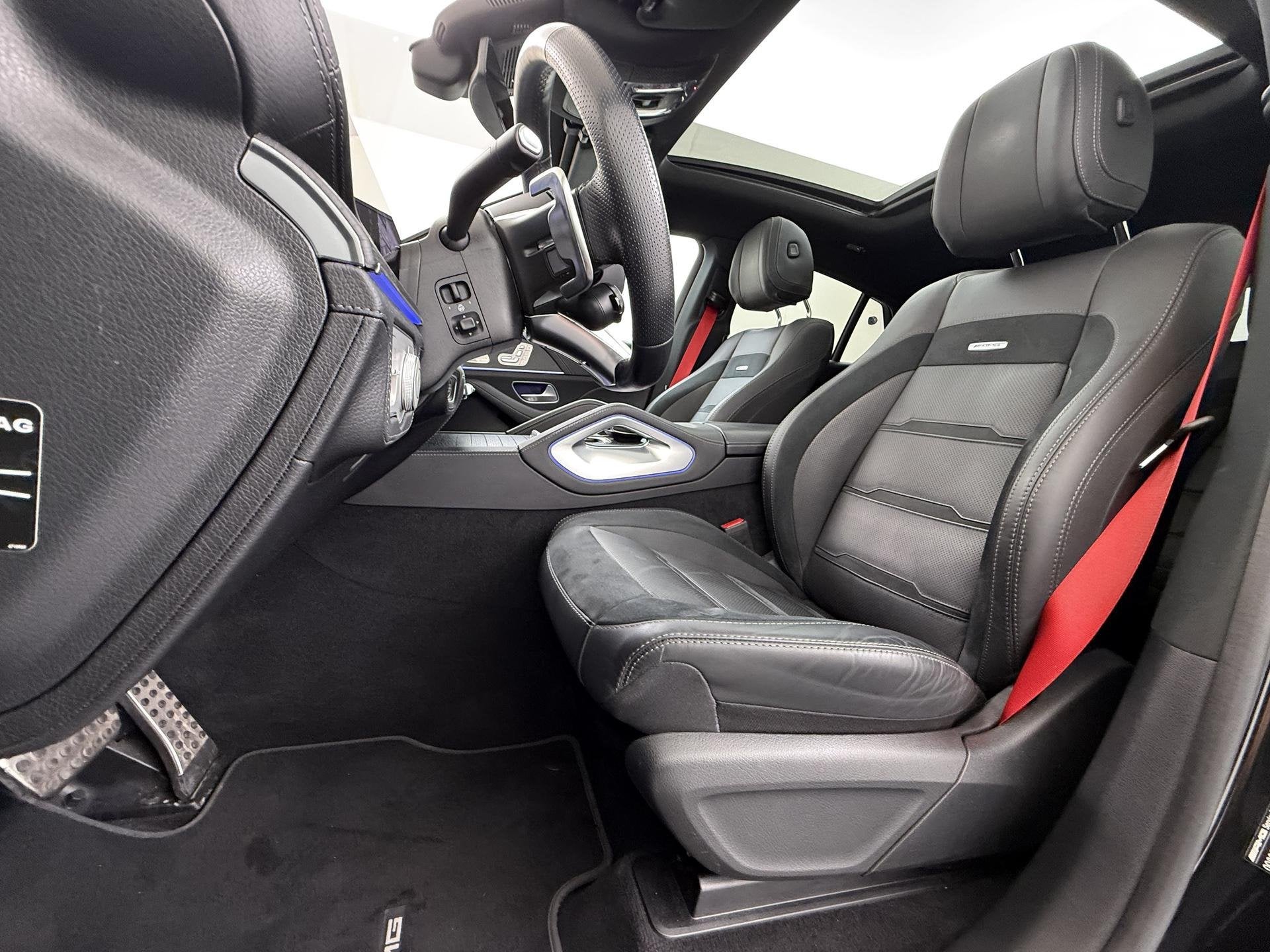 Mercedes-Benz GLE-klasse Coupé AMG 53 Hybrid 4MATIC+ Night, Auto's, Automatische klimaatregeling, Gebruikt, Zwart, Bedrijf
