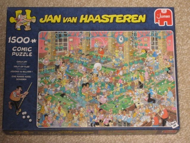 van Haasteren puzzels 1500 stukjes 7 stuks, Ophalen of Verzenden, 500 t/m 1500 stukjes, Zo goed als nieuw