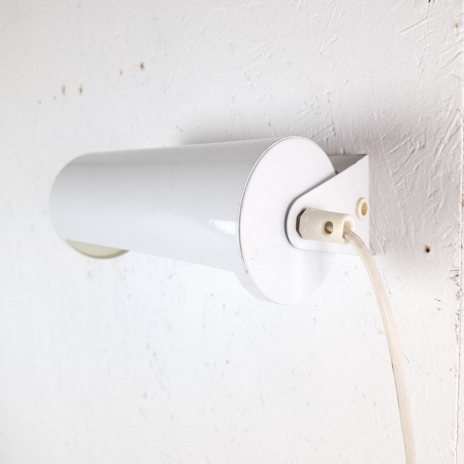 Vintage bedlamp LOD Ikea cremewit V413, Ophalen of Verzenden