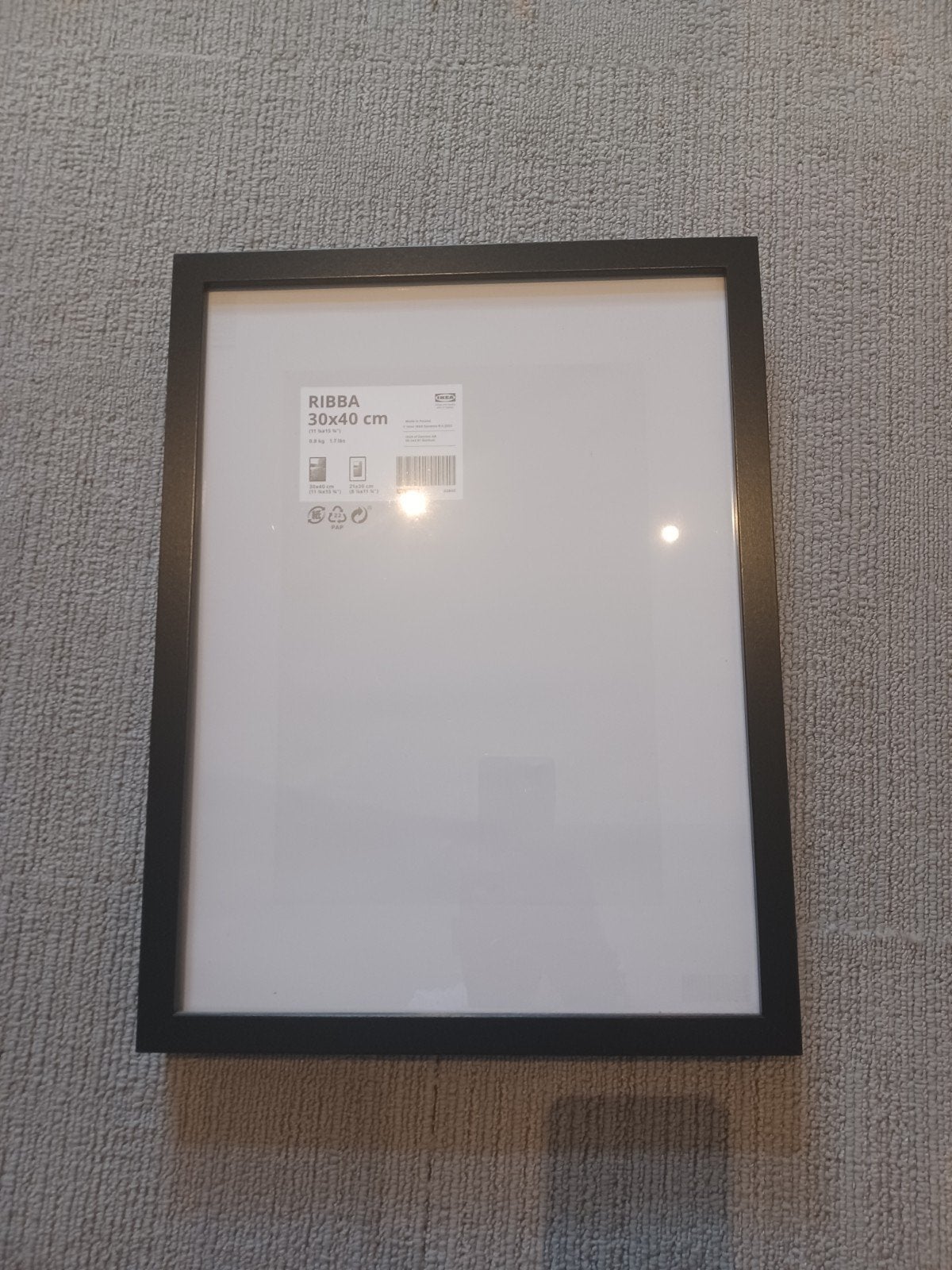 Ikea Ribba 30x40 - 4x, Ophalen of Verzenden