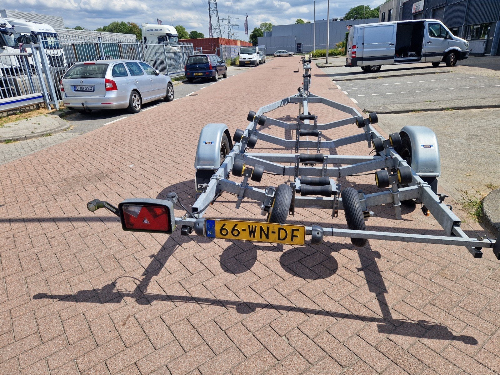 Schitterende Pega V1500/625 voor de snelle beslisser, Watersport en Boten, Boottrailers, Minder dan 1500 kg, 6 tot 9 meter, Overige typen