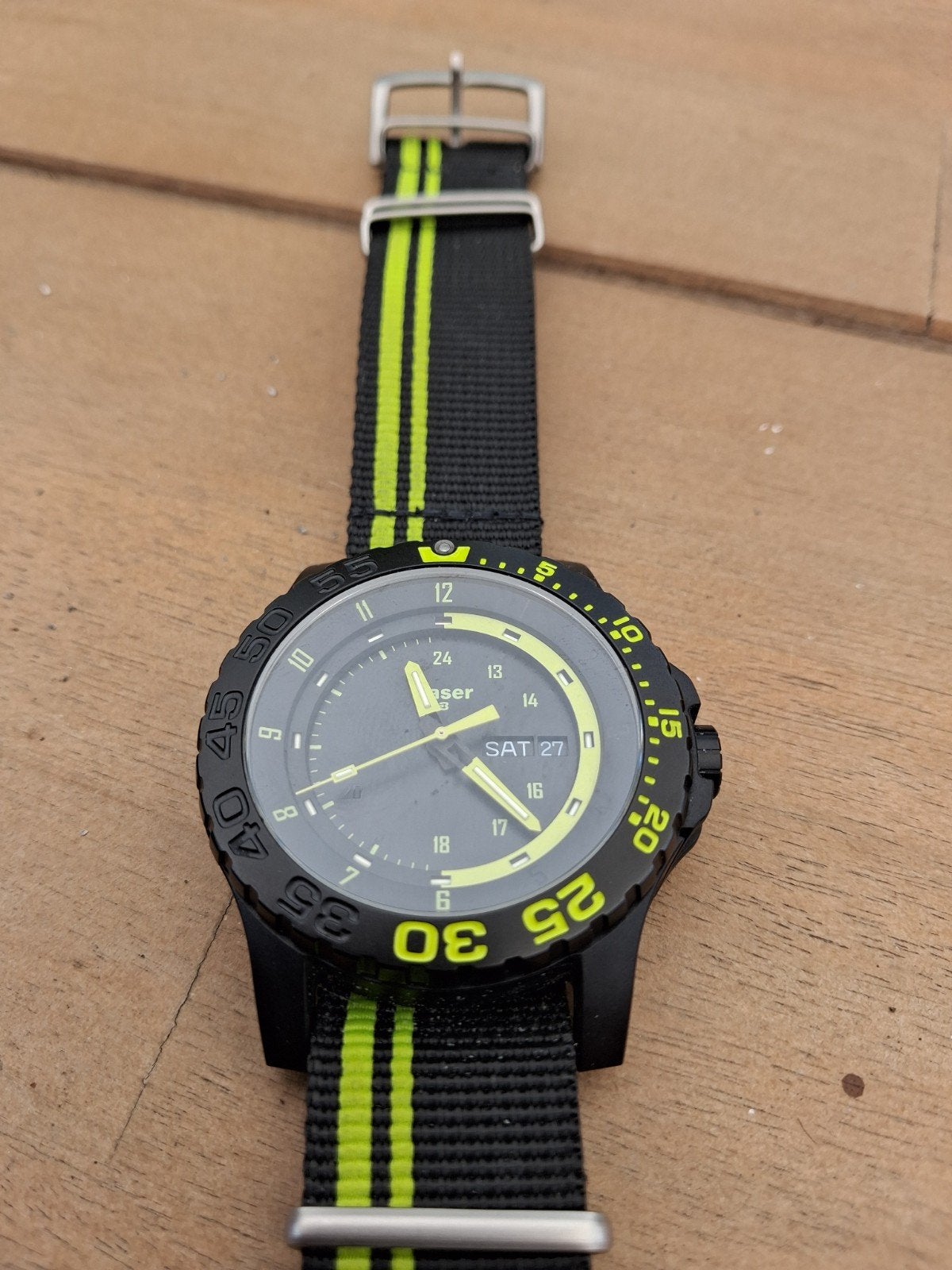 Traser p66 Green Spirit Swiss made, Ophalen of Verzenden, Zo goed als nieuw, Overige merken