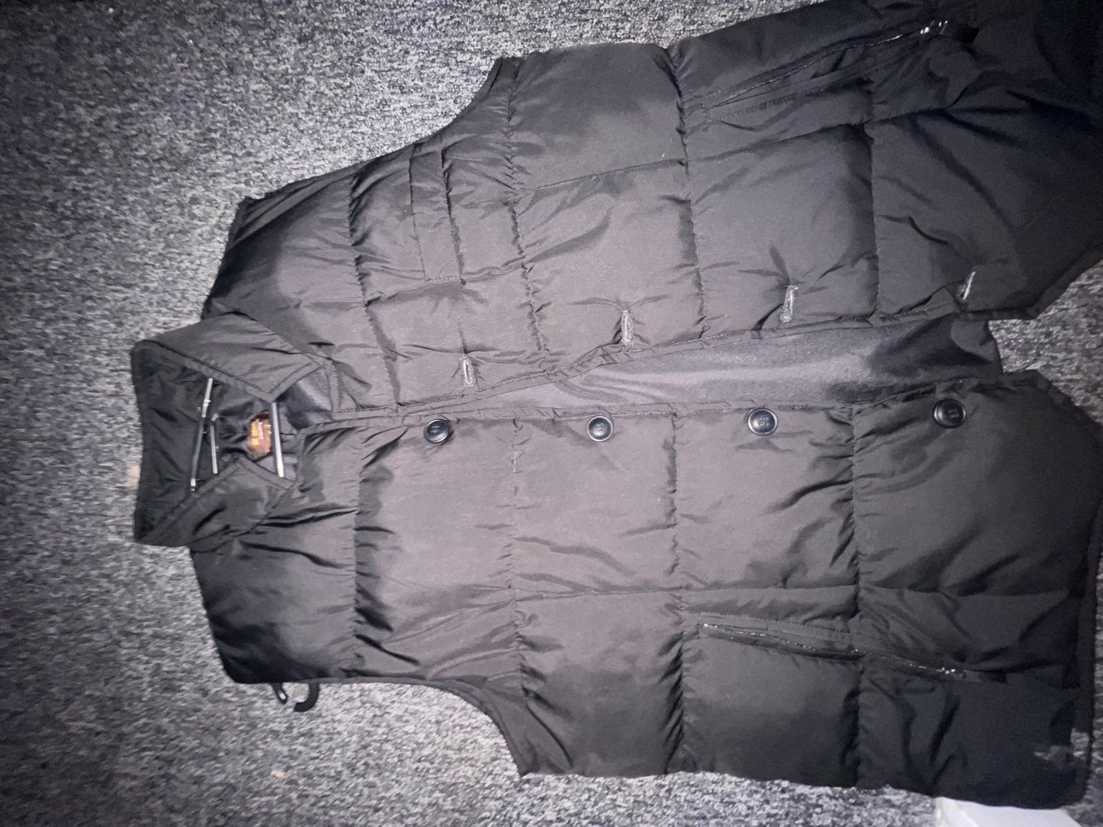 Zwarte gewatteerde bodywarmer van Be Gent, Ophalen, Be Gent, Zwart, Zo goed als nieuw