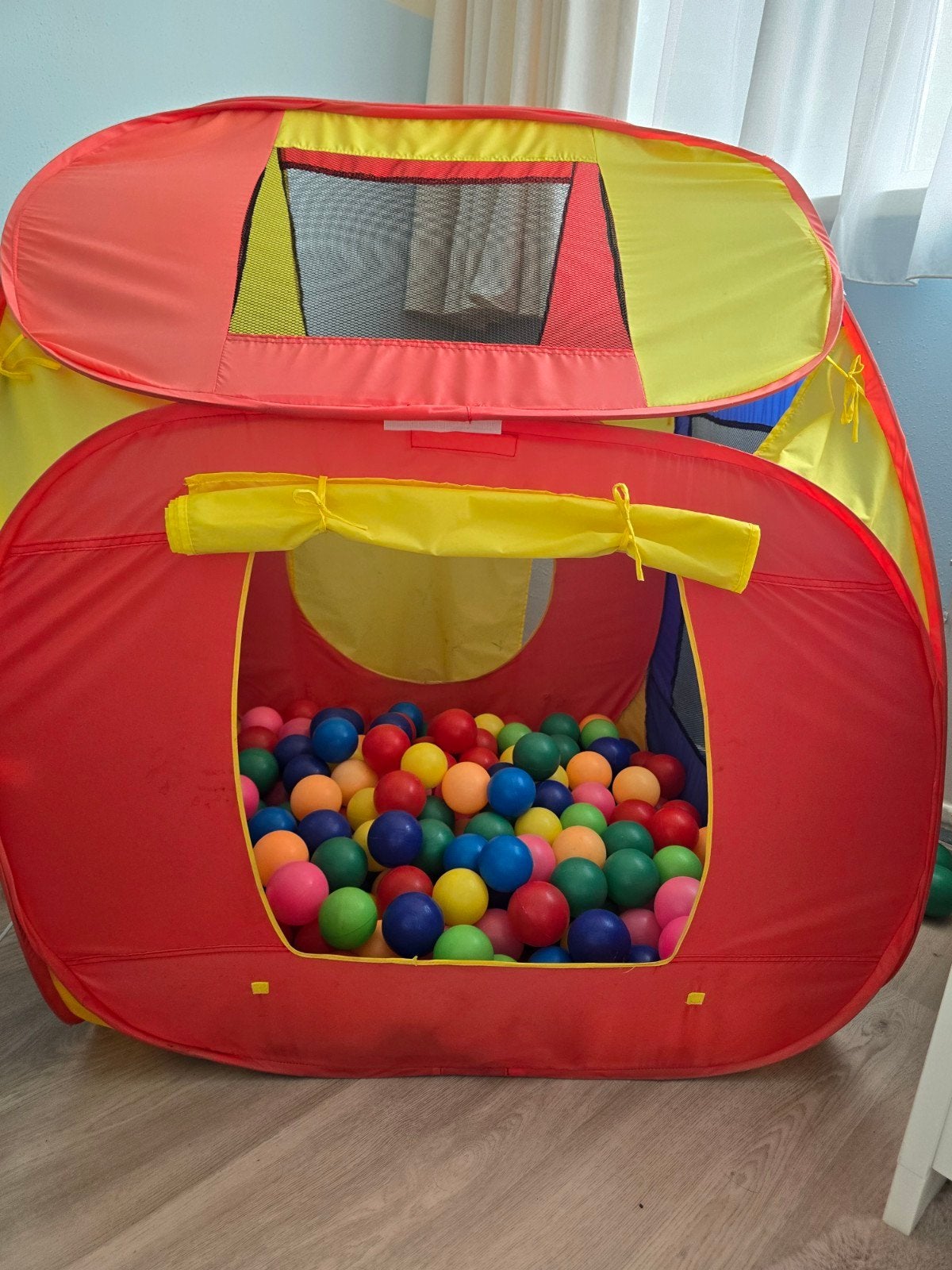 Ballenbak met ballen, Ophalen, Gebruikt, Jongen of Meisje