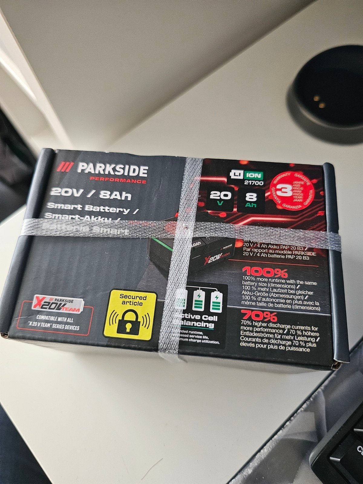 Parkside Smart Accu 8Ah - Nieuw in doos!, Ophalen of Verzenden, Nieuw, Overige merken, Overige typen