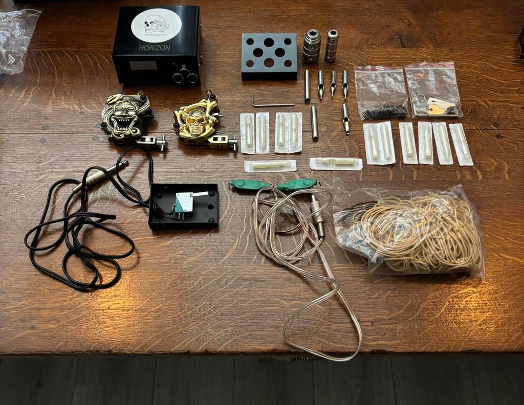 Tattoo beginners set, Ophalen of Verzenden, Zo goed als nieuw