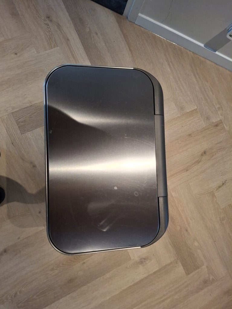 Prullenbak Simplehuman, Ophalen, Gebruikt, Met pedaal, 40 liter of meer
