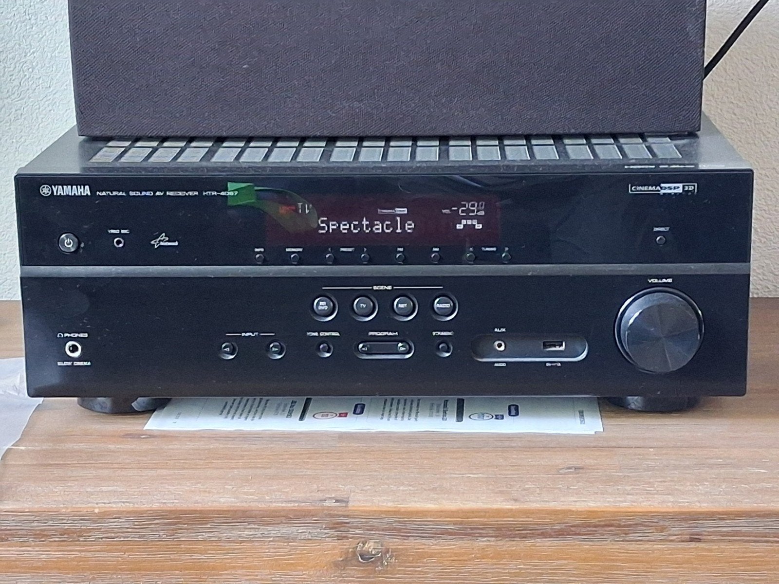 Yamaha HTR-4067 AV Receiver met Jamo speakers, Gebruikt, Losse componenten, Tuner of Radio, Ophalen
