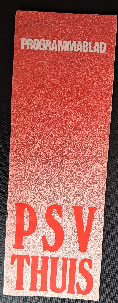 PSV - Sparta 1982/1983, Verzamelen, Ophalen of Verzenden, Zo goed als nieuw, PSV, Boek of Tijdschrift