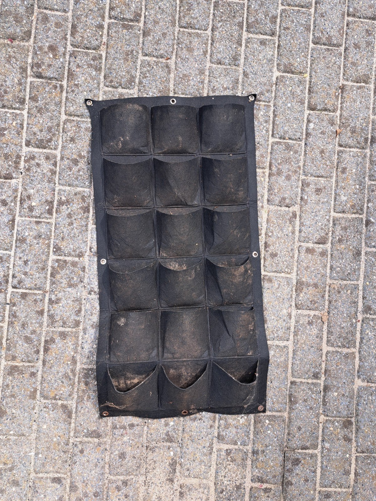 Verticale plantenhangmat voor wandmontage, Tuin en Terras, Bloembakken en Plantenbakken, Ophalen, Overige materialen, Gebruikt