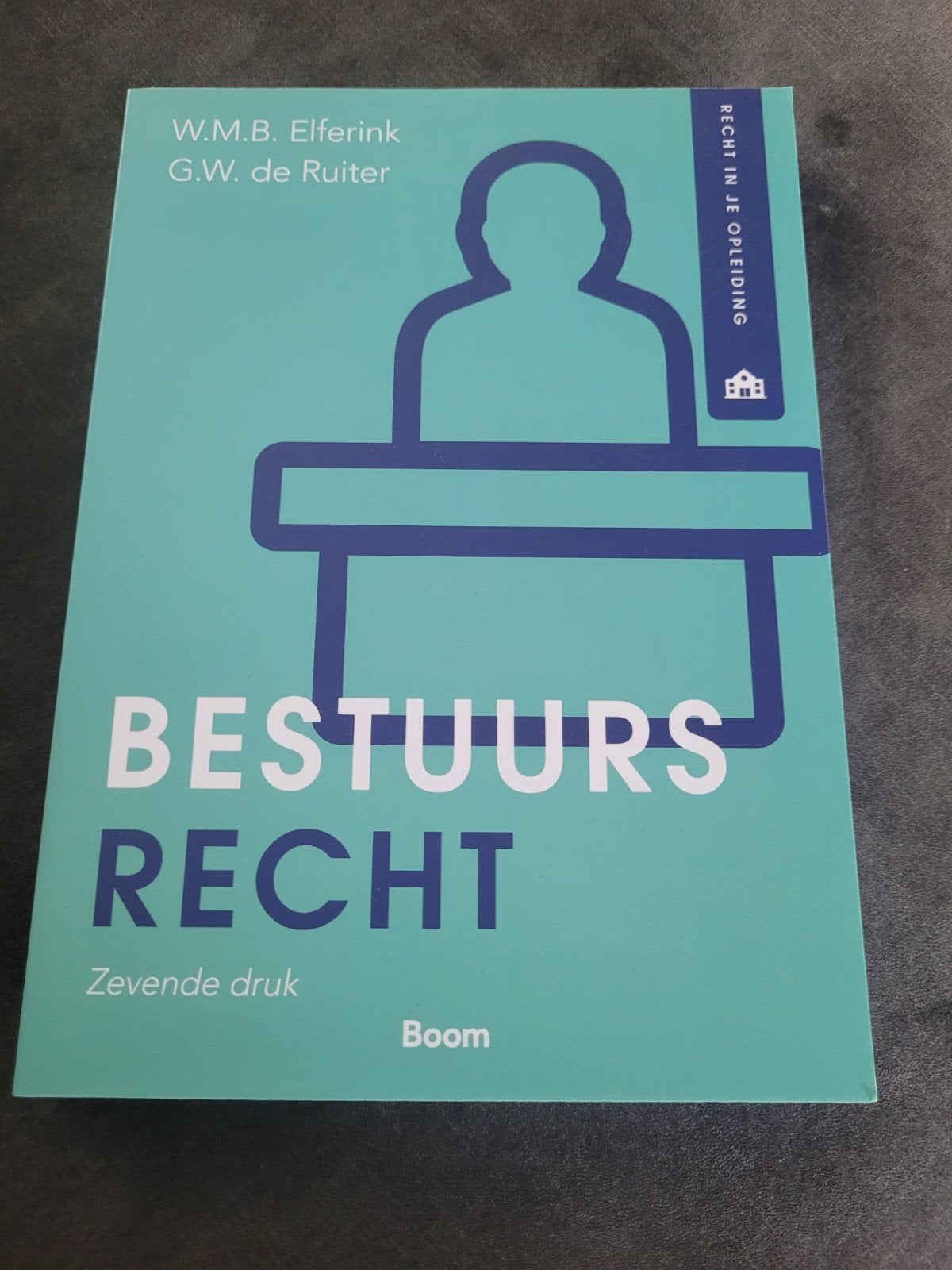 Bestuursrecht zevende druk, Boeken, Sociale wetenschap, Nieuw, Ophalen of Verzenden, W.M.B. Elferink; G.W. de Ruiter