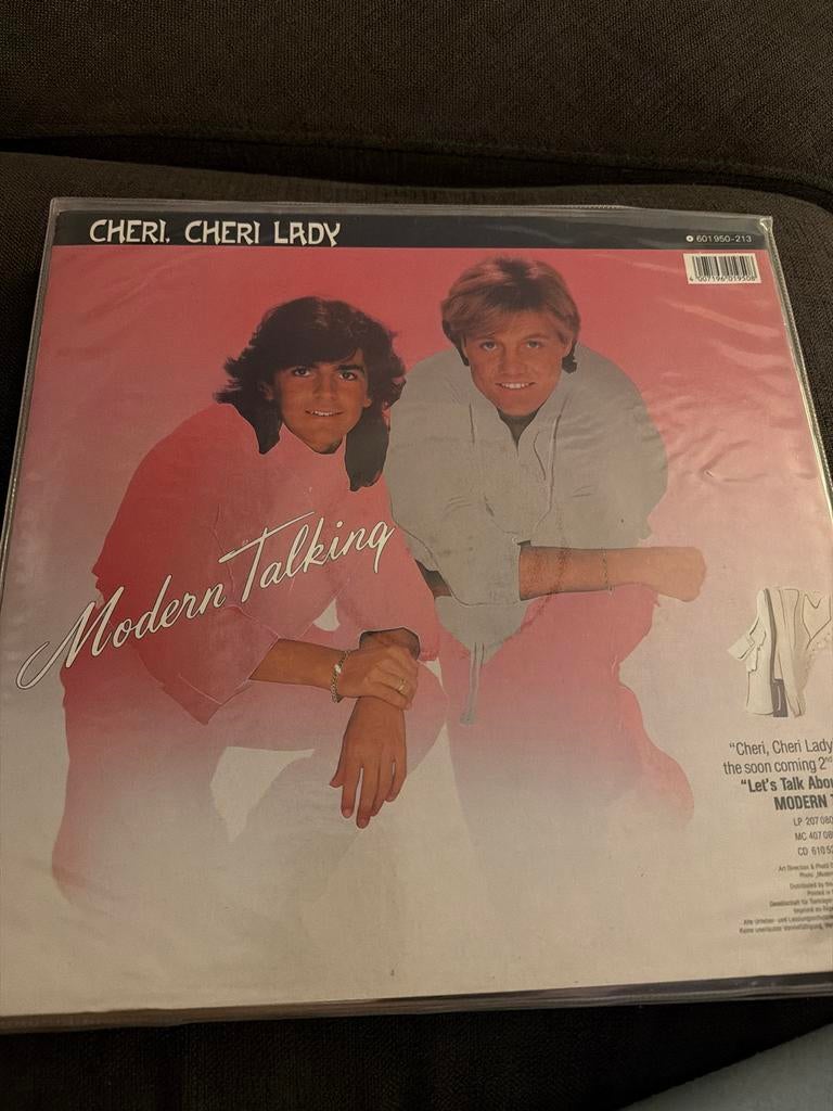 Modern Talking - Cheri, Cheri Lady (Maxi-Single 45t), Cd's en Dvd's, Vinyl | Pop, Gebruikt, 12 inch, Ophalen of Verzenden