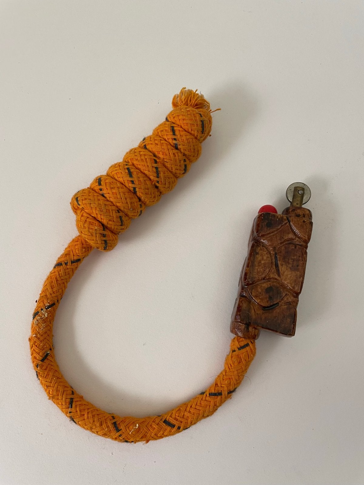 Lont aansteker met houten handvat - Nieuwstaat, Verzamelen, Ophalen of Verzenden, Zo goed als nieuw, Aansteker