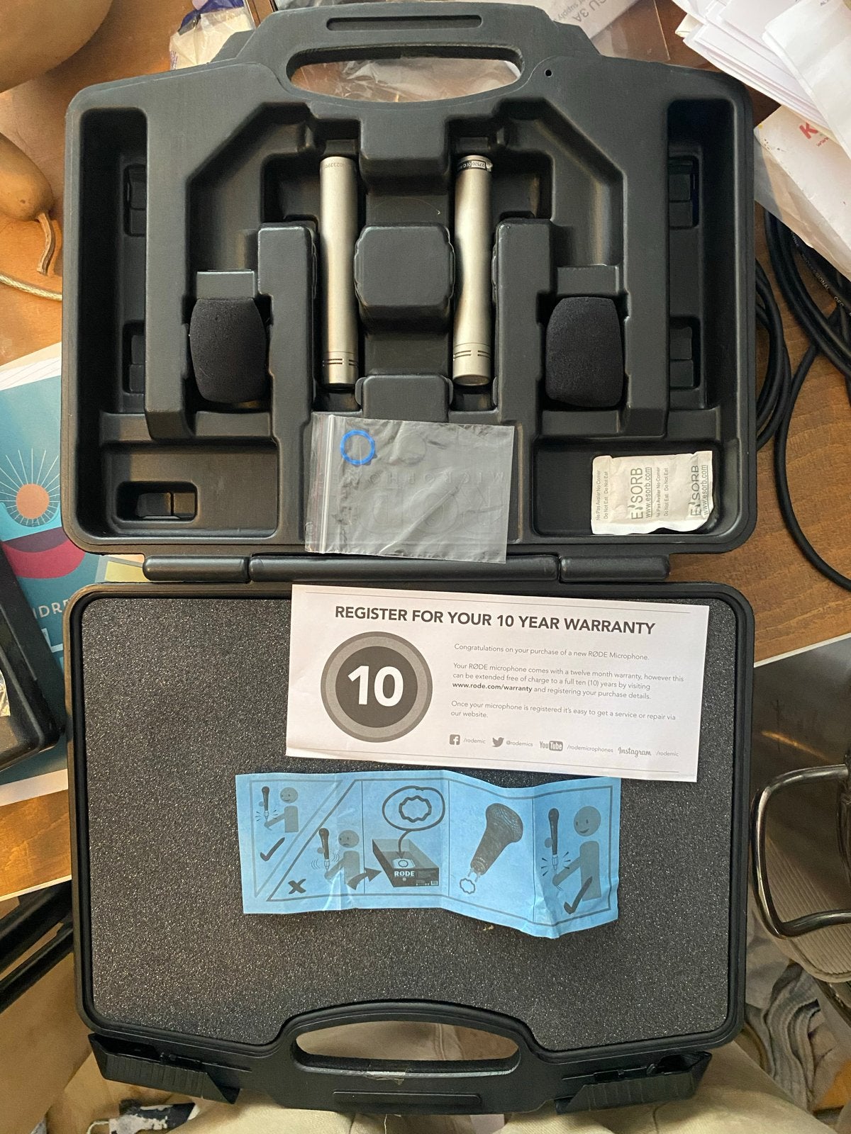 Rode NT5 Matched Pair Condensator Microfoons, Ophalen of Verzenden, Zo goed als nieuw, Instrumentmicrofoon