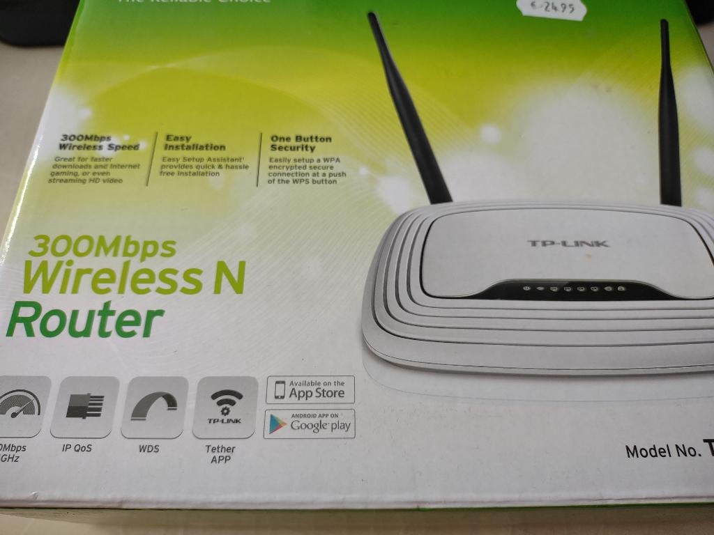 TP-Link 300Mbps Wireless N Router in OVP, Computers en Software, Routers en Modems, Ophalen of Verzenden, Gebruikt, Router, TP-LINK