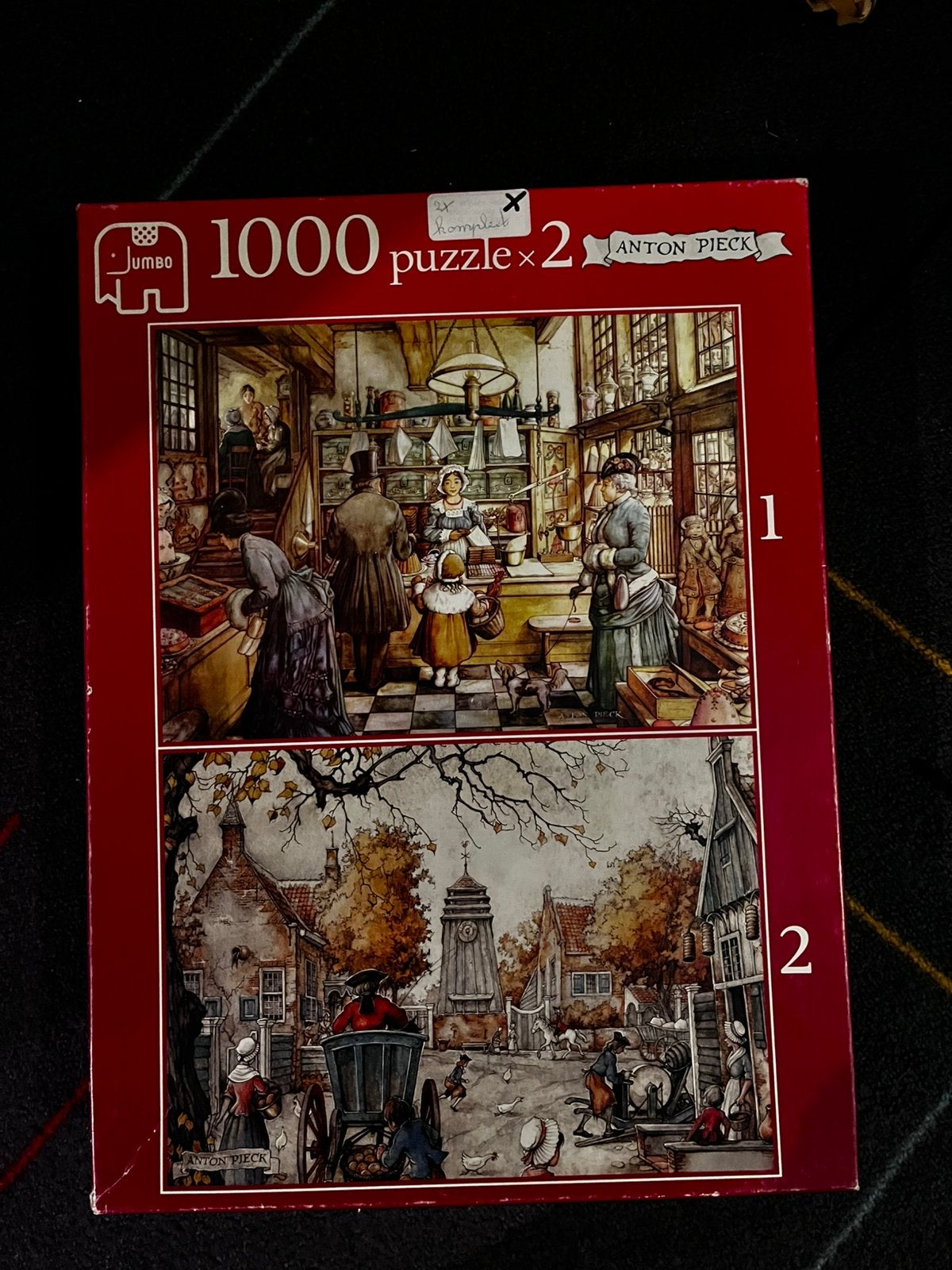 Voor de Anton Pieck liefhebber, Ophalen of Verzenden, 500 t/m 1500 stukjes, Gebruikt, Legpuzzel