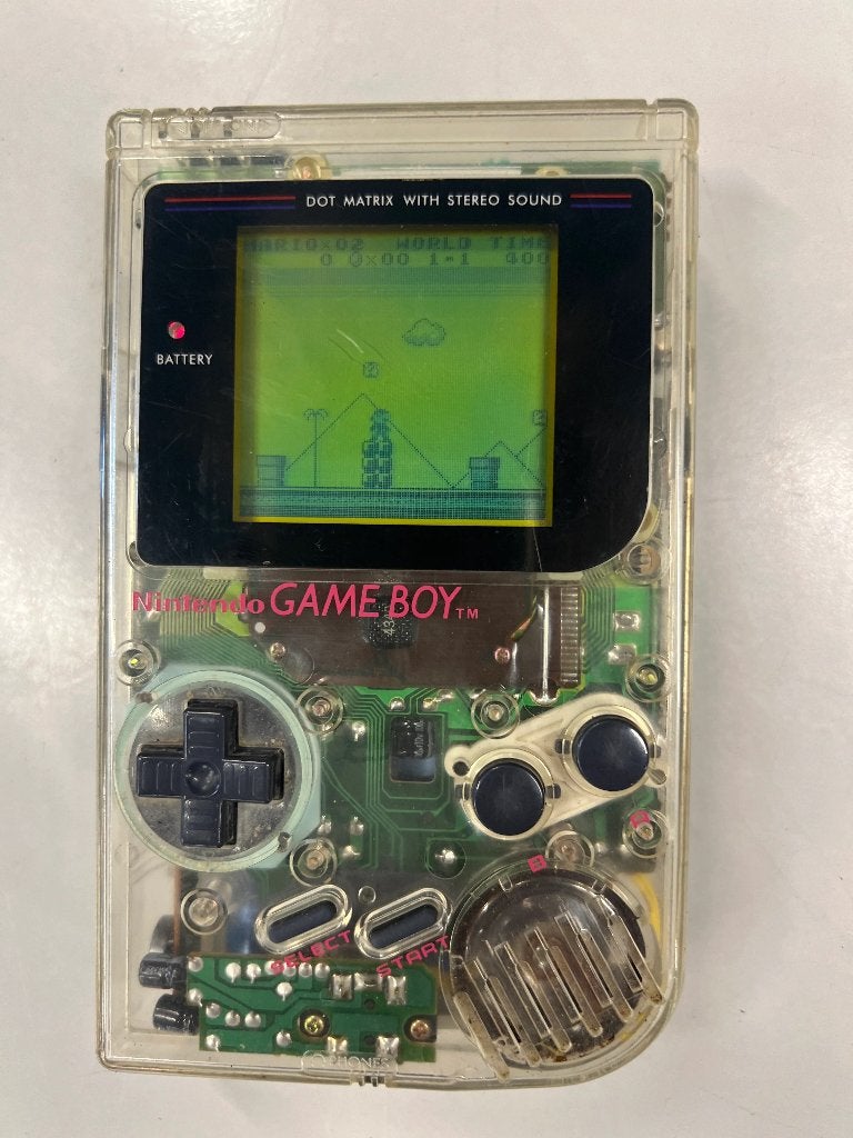 Nintendo Game Boy Classic tranparant, Ophalen of Verzenden, Gebruikt, Game Boy Classic
