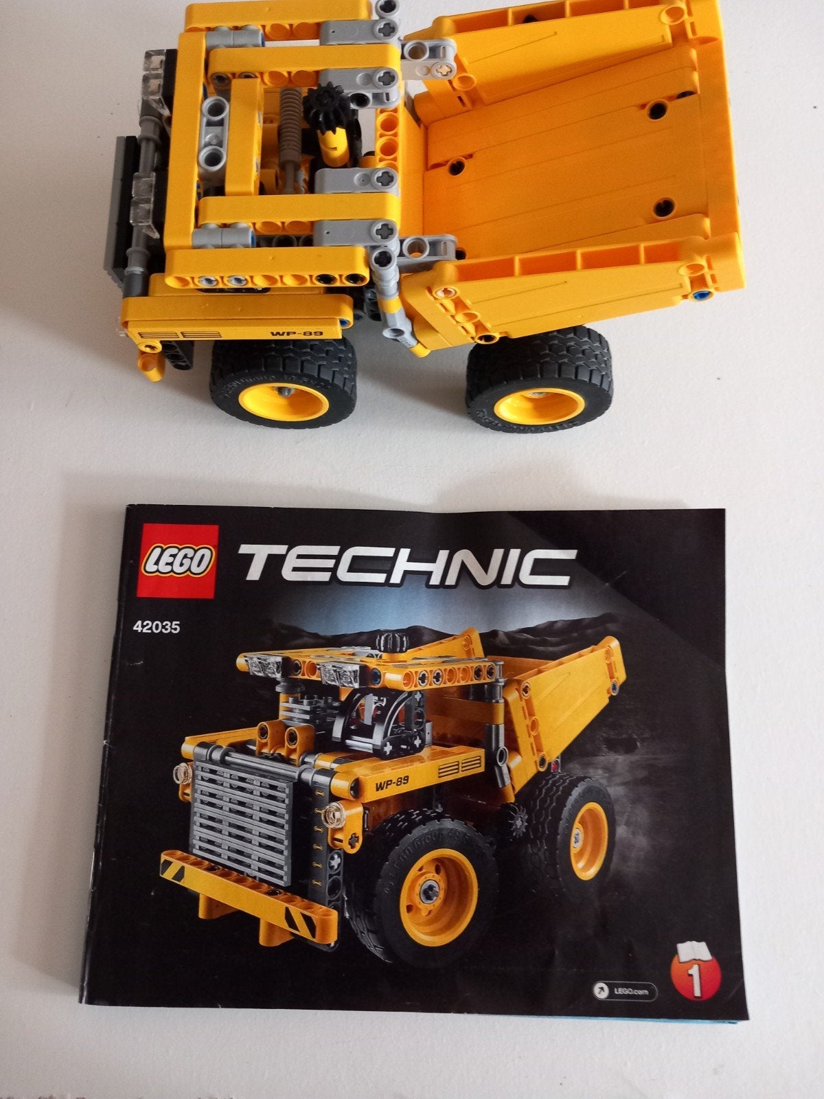 lego kiepwagen, Ophalen, Zo goed als nieuw