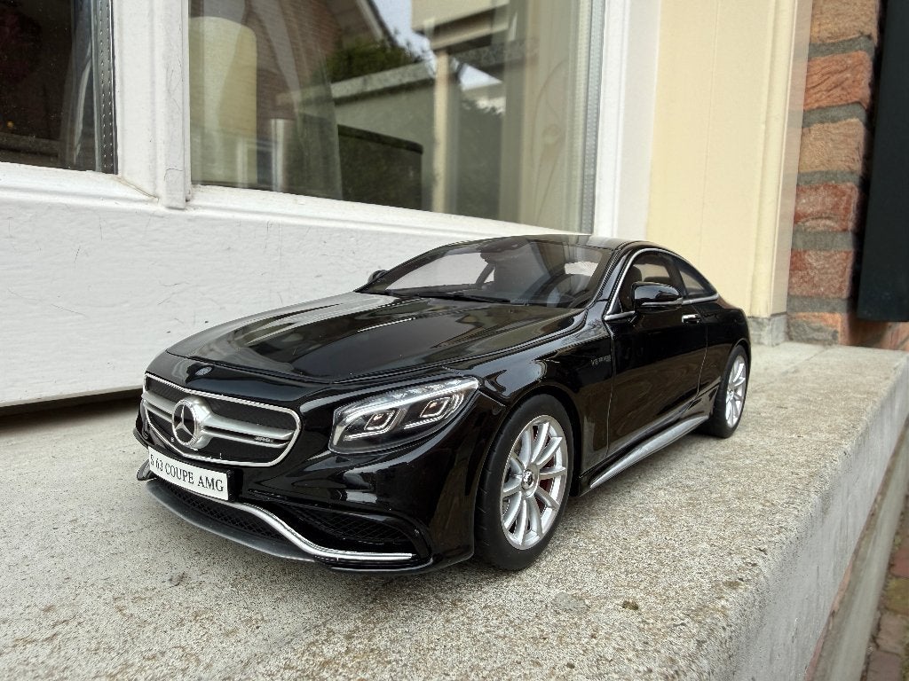 1:18 Mercedes S63 AMG Coupe C217 zwart 2015 GT Spirit ZM041, Hobby en Vrije tijd, Overige merken, Info@gts-models.com, 2, rue de l'écusson, Zone commerciale Oxygène Sud, Josselin, 56120, FR