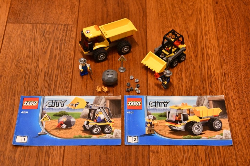 LEGO City Kiepwagen met Laadschop - 4201, City, Lego, Ophalen of Verzenden, Complete set