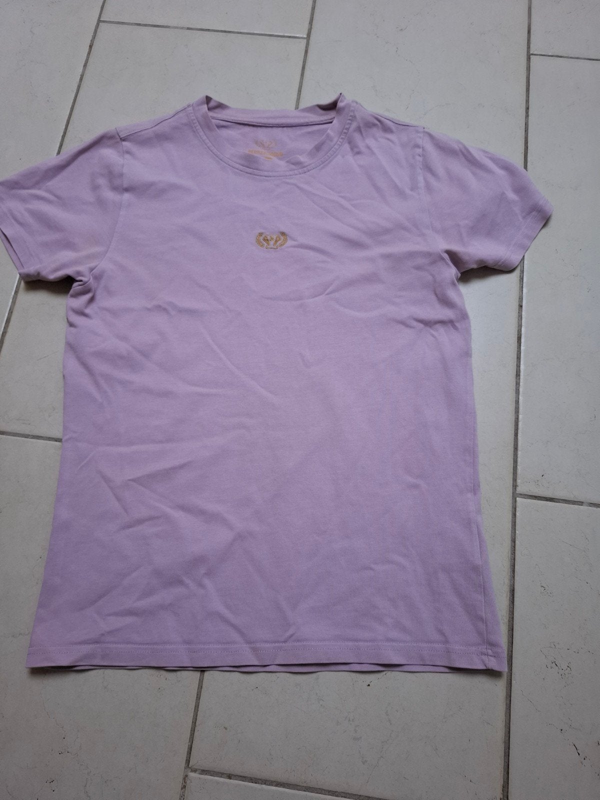 Joel Beukers t-shirt maat M., Joel Beukers, Maat 48/50 (M), Paars, Ophalen of Verzenden