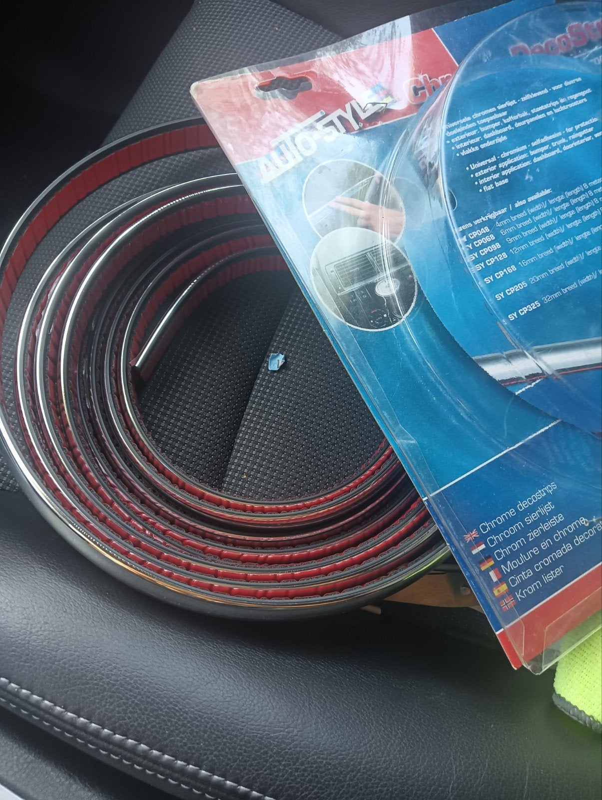 Chroom sierlijst Auto-Style Decostrips, Ophalen of Verzenden, Nieuw