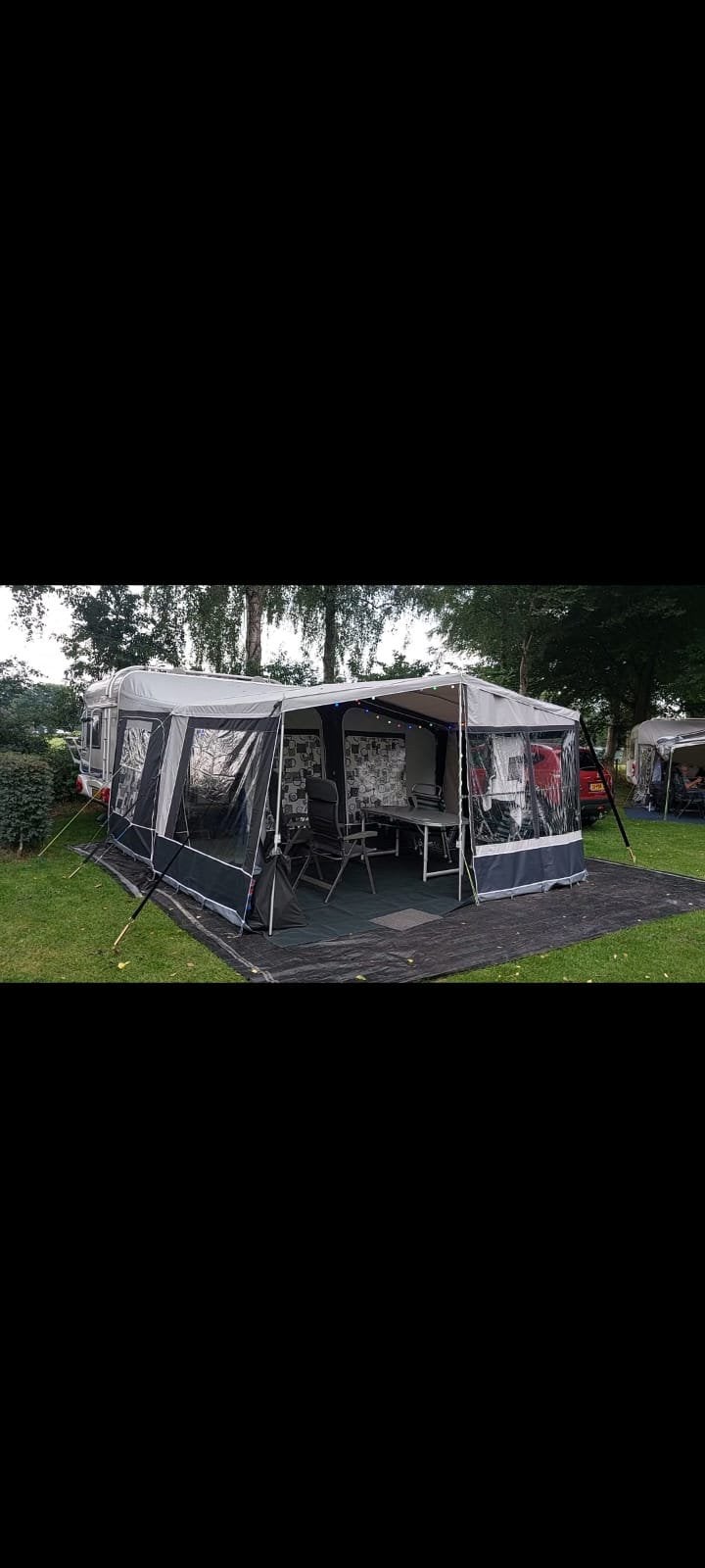 Dorema Daytona Air maat 9, Caravans en Kamperen, Voortenten en Luifels, Ophalen, Zo goed als nieuw