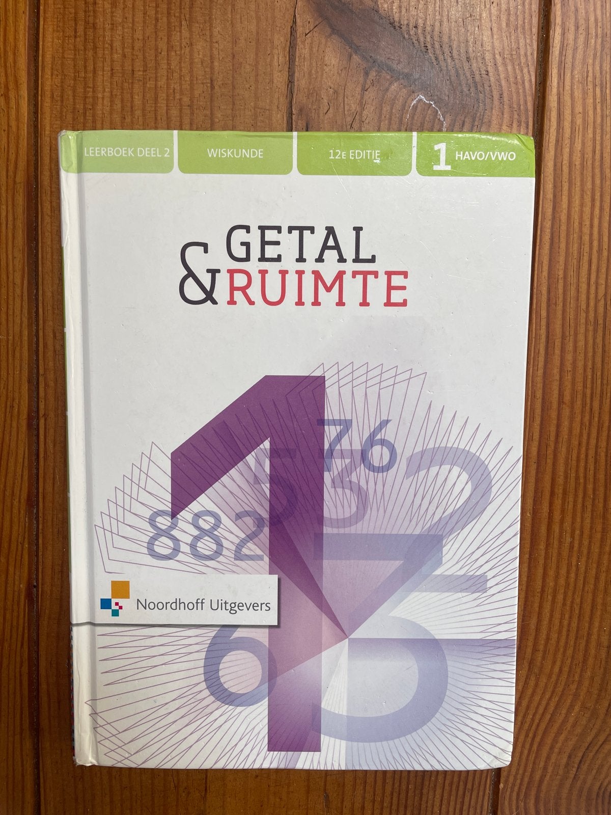 Getal & Ruimte Wiskunde HAVO/VWO 12e editie deel 2, Boeken, Ophalen of Verzenden, Gelezen, HAVO, Wiskunde A