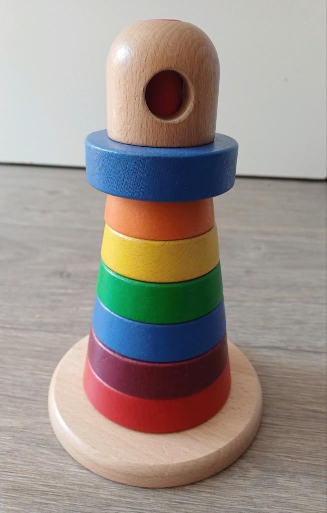 IKEA houten stapeltoren Vuurtoren, Ophalen of Verzenden, Zo goed als nieuw, Overige typen