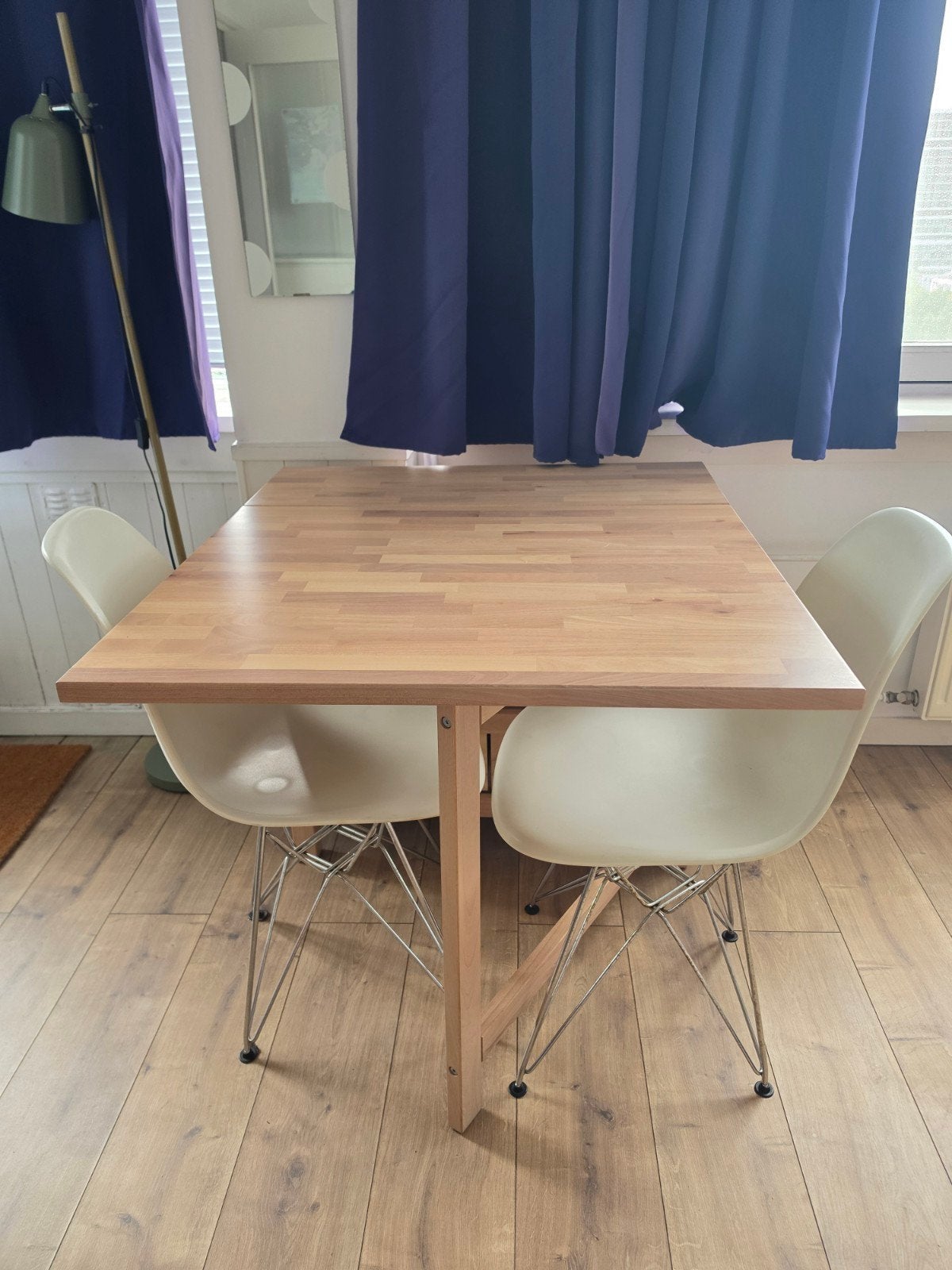 IKEA NORDEN Gateleg Tafel - Berken - Ruimtebesparend, Huis en Inrichting, Tafels | Eettafels, Ophalen, Gebruikt, 50 tot 100 cm