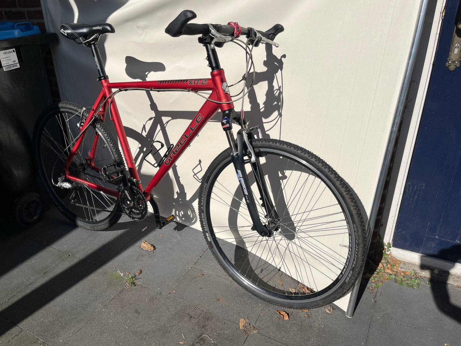 Gazelle XR-2 hybride fiets, Ophalen, 57 cm of meer, Hardtail, Zo goed als nieuw
