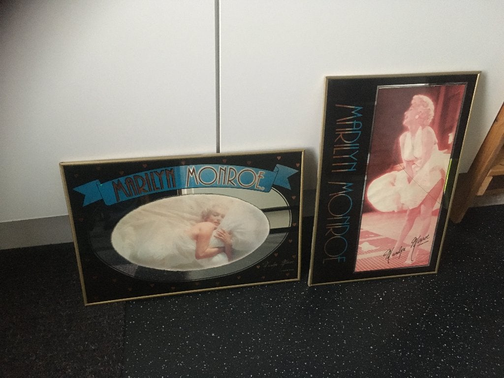 vintage marilyn monroe spiegels/ posters 2 stuks orion press, Ophalen of Verzenden, Poster, Artwork of Schilderij