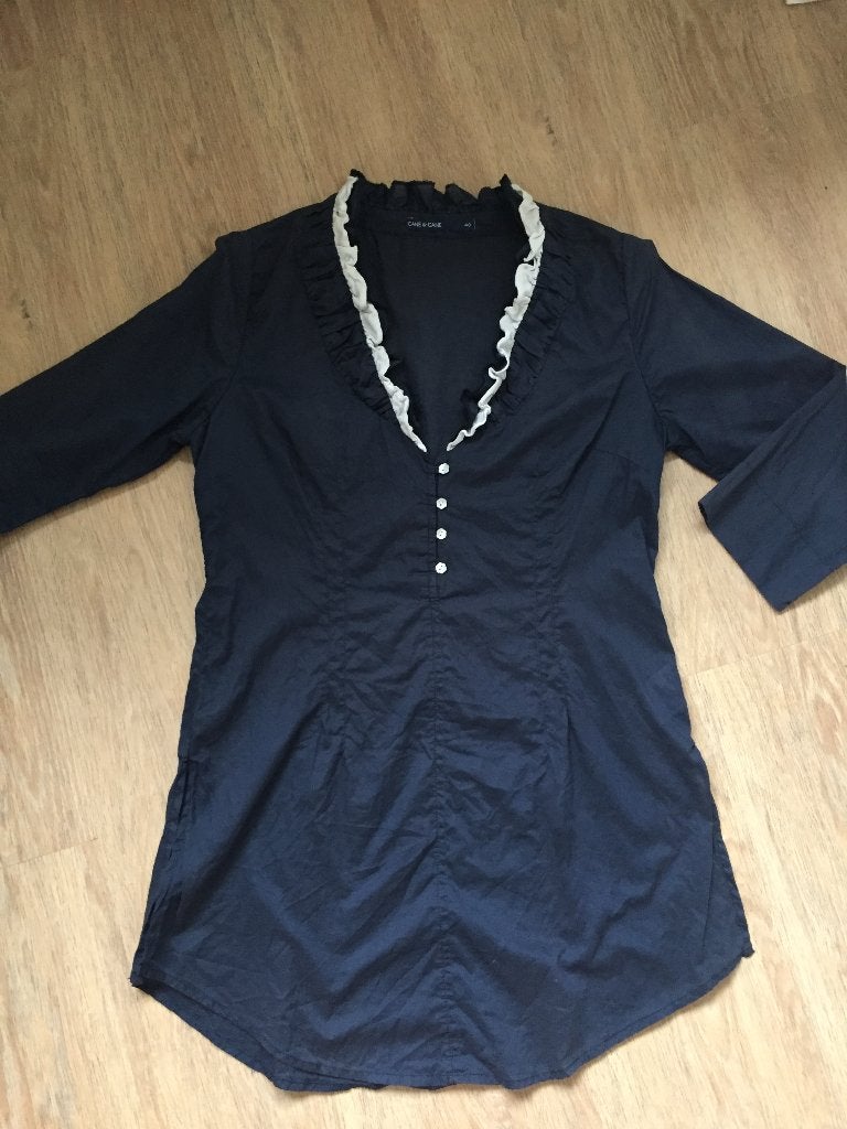 Damesset mt. S/M: 9x top, 3x jurk, 3x rok, 1x shawl, z.g.a.n, Ophalen of Verzenden, Zo goed als nieuw, Maat 38/40 (M)