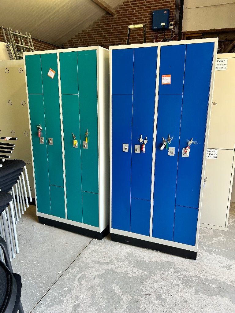 3 partijen lockers, Ophalen, Gebruikt