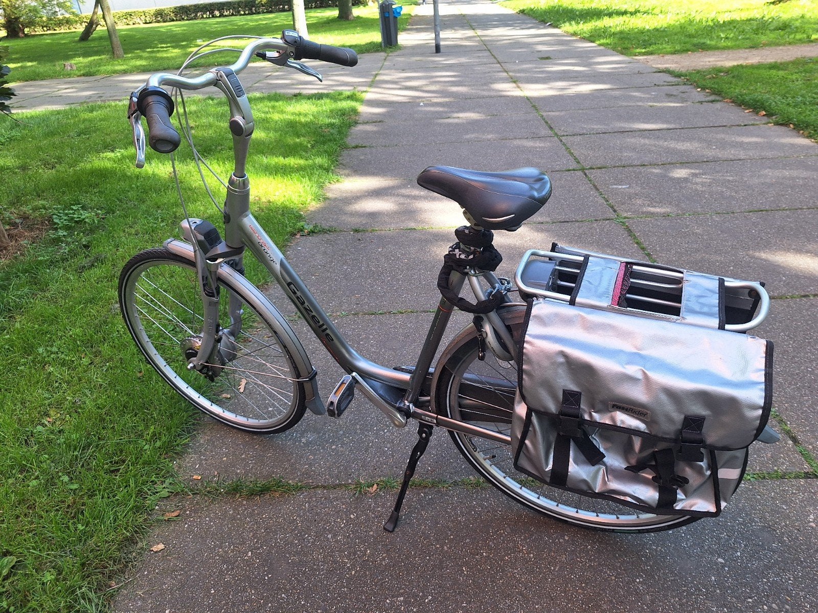 IN ZEER GOEDE STAAT GAZELLE ORANGE DAMESFIETS  57CM, Ophalen, Gebruikt, Versnellingen, 56 cm of meer