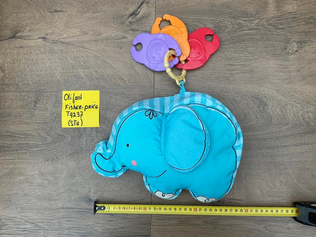 Zgan, niet kapot en fris gewassen Fisher-Price olifant T9237, Kinderen en Baby's, Speelgoed | Fisher-Price, Ophalen, Zo goed als nieuw