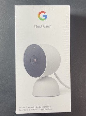 Google Nest Cam Indoor (NIEUW), Audio, Tv en Foto, Ophalen of Verzenden, Nieuw, Binnencamera