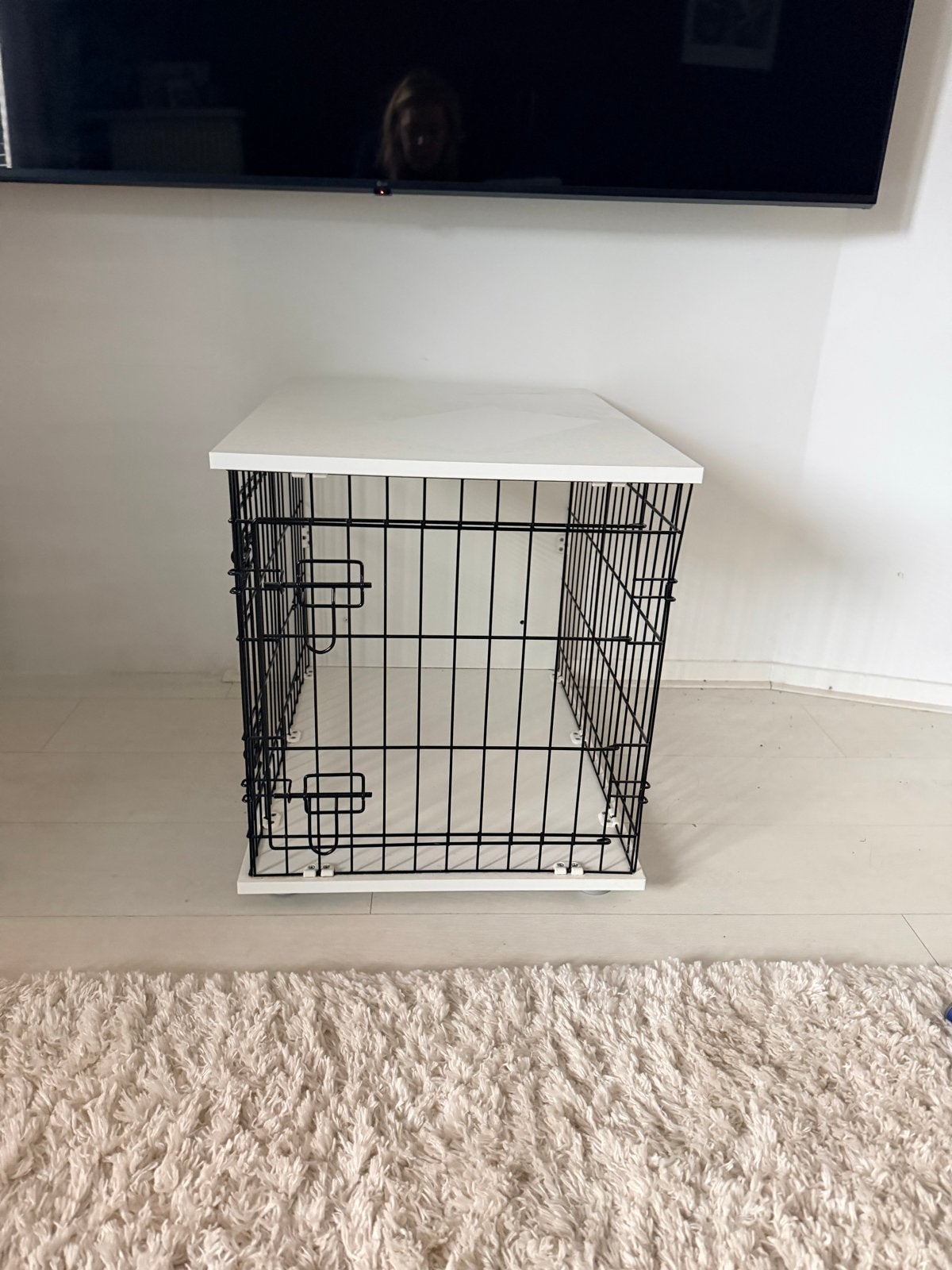 Honden bench omlet, Dieren en Toebehoren, Ophalen, Gebruikt