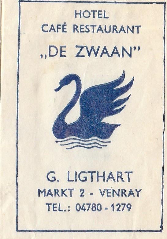 De Zwaan Markt Venray - G Ligthart, Ophalen of Verzenden