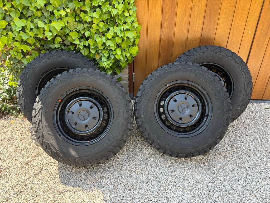 BFGoodrich All-Terrain T/A KO2 banden met velgen, Ophalen, 16 inch, Banden en Velgen, All Season
