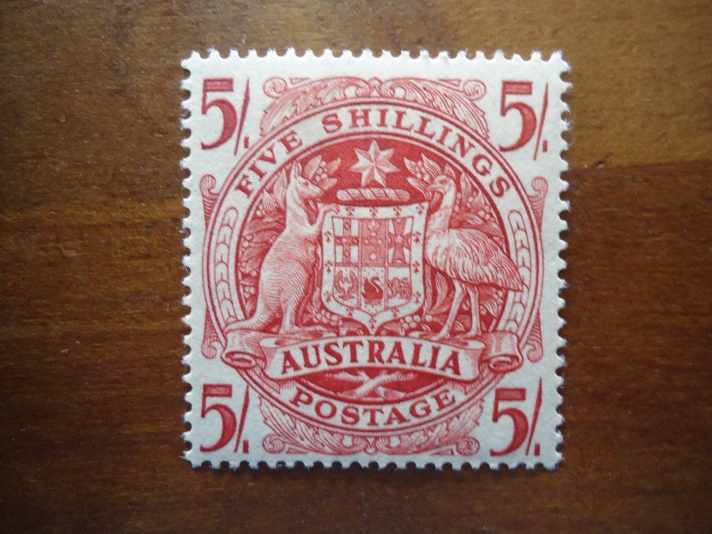 Kangoeroe struisvogel Australië 1948, mi. 187 ongebruikt, Ophalen of Verzenden, Postfris, Dier of Natuur